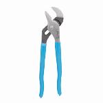 Channellock® CODE BLUE® 424 Tongue and Groove Plier, 1/2 in Nominal, 0.33 in L x 0.13 in THK C1080 High Carbon Steel Straight Jaw, 4-1/2 in OAL