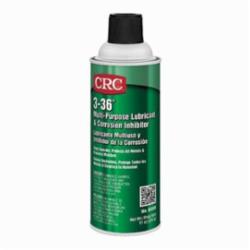 CRC® 03005 3-36® Flammable Multi-Purpose Non-Drying Lubricant and Corrosion Inhibitor, 16 oz Aerosol Can, Liquid Form, Blue/Clear/Green, 0.827