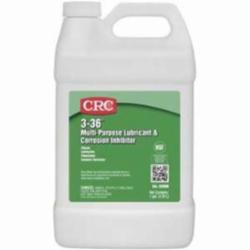 CRC® 03006 3-36® Multi-Purpose Non-Drying Non-Flammable Lubricant and Corrosion Inhibitor, 1 gal Bottle, Liquid Form, Blue/Clear/Green, 0.827