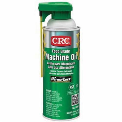 CRC® 1003343 Non-Drying Non-Flammable Non-Silicone Oily Thin Machine Oil/Lubricant With Perma-Lock™, 16 oz Aerosol Can, Odorless, Liquid, Clear/Colorless
