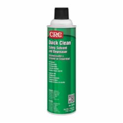 CRC® 03180 Quick-Clean™ Chlorinated Non-Flammable Degreaser, 20 oz Aerosol Can, Strong in High Concentrations Odor/Scent, Clear, Liquid Form