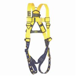 3M DBI-SALA Fall Protection 7100157072 Delta™ Multi-Purpose Unisex Harness, Universal, 420 lb Load, Polyester Strap, Tongue Leg Strap Buckle, Pass-Thru Chest Strap Buckle, Stainless Steel Grommet Leg Buckle/Zinc Plated Steel Chest Buckle Hardware