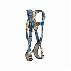 3M DBI-SALA Fall Protection 70007415410 ExoFit™ XP Harness, M, 420 lb Load, Polyester Strap, Quick-Connect Leg Strap Buckle, Steel Hardware, Blue