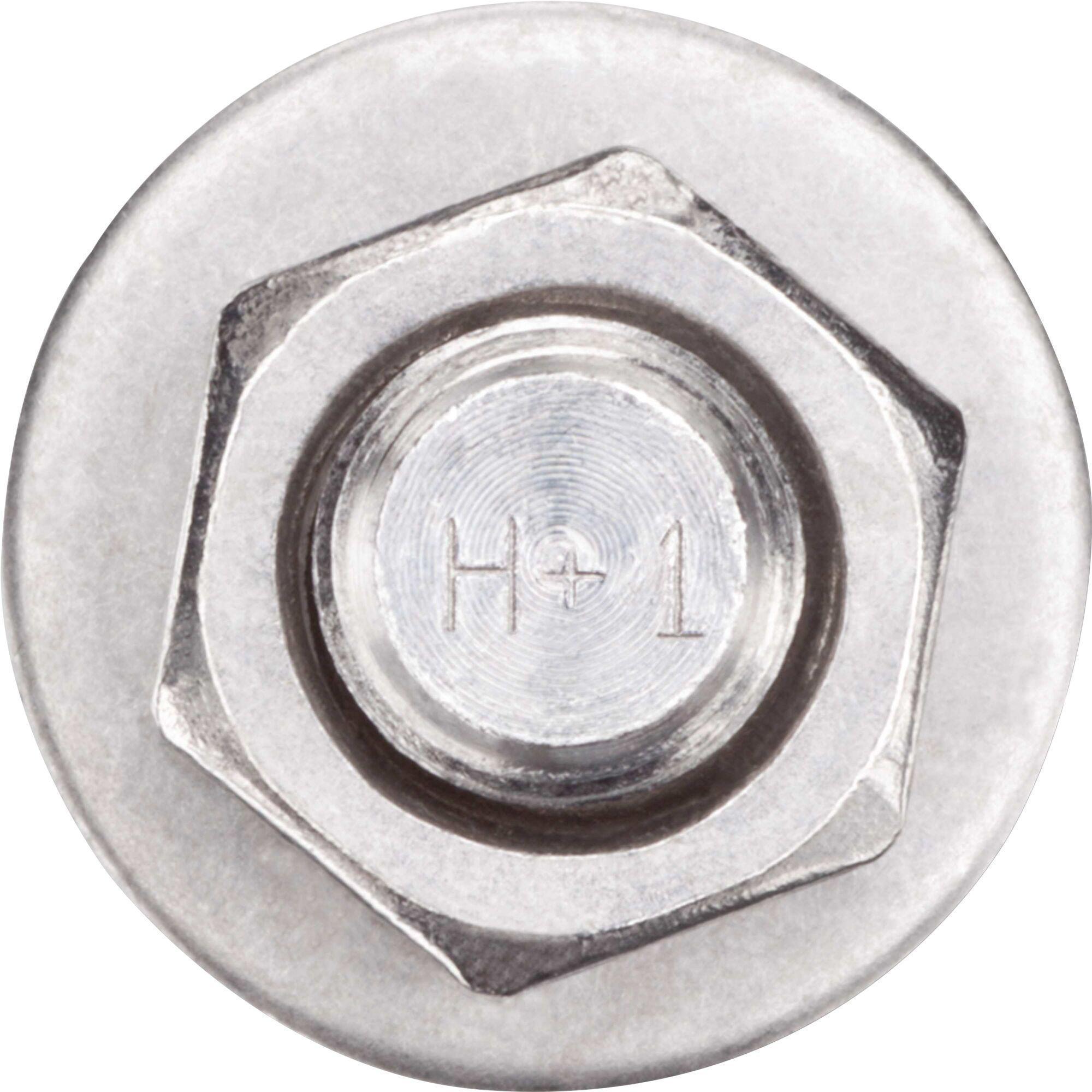 DeWALT® 7424SD1-PWR SD1 Expansion Wedge Anchor, 1/2 in Dia, 5-1/2 in OAL, 3-3/4 in L Thread, Carbon Steel, Zinc Plated