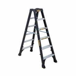 DeWALT® by Louisville® DXL3030-08 Type IA Extra Heavy Duty Professional Twin Front Step Ladder, 8 ft H Ladder, 300 lb Load, 7 Steps, Fiberglass, A14.5