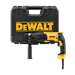 DeWALT® D25133K Corded Rotary Hammer Kit, 1 in SDS Plus® Chuck, 0 to 5500 bpm, 0 to 1500 rpm No-Load, 13-1/4 in OAL