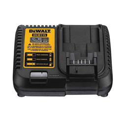 DeWALT® 12V/20V MAX* DCB115 Battery Charger, For Use With DeWALT® 12 to 20V MAX* Li-Ion Batteries, Li-Ion Battery, 1.5 hr Charging, 1 Battery