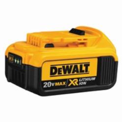 DeWALT® DCB204 XR® Premium Rechargeable Battery Pack, 4 Ah Li-Ion Battery, For Use With DeWALT® 20 V Power Tool