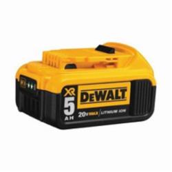 DeWALT® 20V MAX* XR DCB205 Premium Rechargeable Cordless Battery Pack, 5 Ah Li-Ion Battery, For Use With DeWalt® 20 V Power Tools