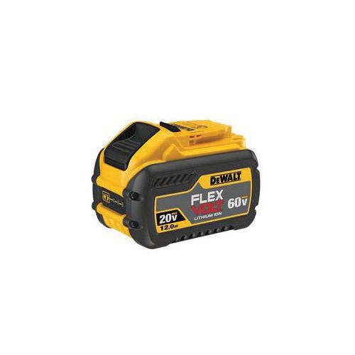 DeWALT® Guaranteed Tough® FlexVolt® DCB612 Battery, 12 Ah Li-Ion Battery, 20/60 VDC Charge, For Use With DeWALT® 20 V Max, 60 V Max and 120 V Max Tool