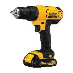 DeWALT® 20V MAX* MATRIX™ DCD771C2 Compact Drill/Driver Kit, 1/2 in Chuck, 20 VDC, 0 to 450/0 to 1500 rpm No-Load, 8-3/4 in OAL, Lithium-Ion Battery