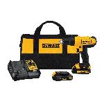 DeWALT® 20V MAX* MATRIX™ DCD771C2 Compact Drill/Driver Kit, 1/2 in Chuck, 20 VDC, 0 to 450/0 to 1500 rpm No-Load, 8-3/4 in OAL, Lithium-Ion Battery