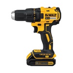 DeWALT® 20V MAX* MATRIX™ DCD777C2 Compact Brushless Drill/Driver Kit, 1/2 in Chuck, 20 VDC, 0 to 1600 rpm No-Load, 7-33/64 in OAL, Lithium-Ion Battery