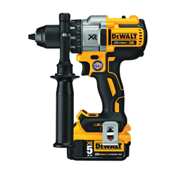 DeWALT® 20V MAX* MATRIX™ XR™ DCD991P2 3-Speed High Performance Premium Cordless Drill/Driver Kit, 1/2 in Chuck, 20 VDC, 0 to 450/0 to 1300/0 to 2000 rpm No-Load, 6-7/8 in OAL, Li-Ion Battery