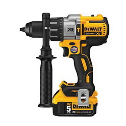 DeWALT® 20V MAX* DCD996P2 XR™ Brushless Cordless Hammer Drill Kit, 1/2 in Metal Ratcheting Chuck, 20 VDC, 0 to 2250 rpm No-Load, Li-Ion Battery
