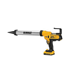 DeWALT® DCE580D1 Cordless Full Barrel Frame Caulk Gun Kit, 20 oz Capacity, 20 V, Lithium-Ion Battery