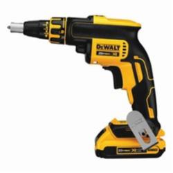 DeWALT® 20V MAX* DCF620D2 Cordless Screwgun Kit, 1/4 in Chuck, 20 VDC, 180 in-lb Torque, 0 to 4400 rpm No-Load, Lithium-Ion Battery
