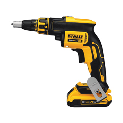 DeWALT® 20V MAX* DCF620D2 Cordless Screwgun Kit, 1/4 in Chuck, 20 VDC, 180 in-lb Torque, 0 to 4400 rpm No-Load, Lithium-Ion Battery