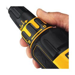 DeWALT® 20V MAX* DCF620D2 Cordless Screwgun Kit, 1/4 in Chuck, 20 VDC, 180 in-lb Torque, 0 to 4400 rpm No-Load, Lithium-Ion Battery