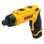 DeWALT® DCF680N2 High Performance Cordless Screwdriver Kit, 1/4 in Chuck, 8 VDC, 23 in-lb Torque, 430 rpm No-Load, Lithium-Ion Battery