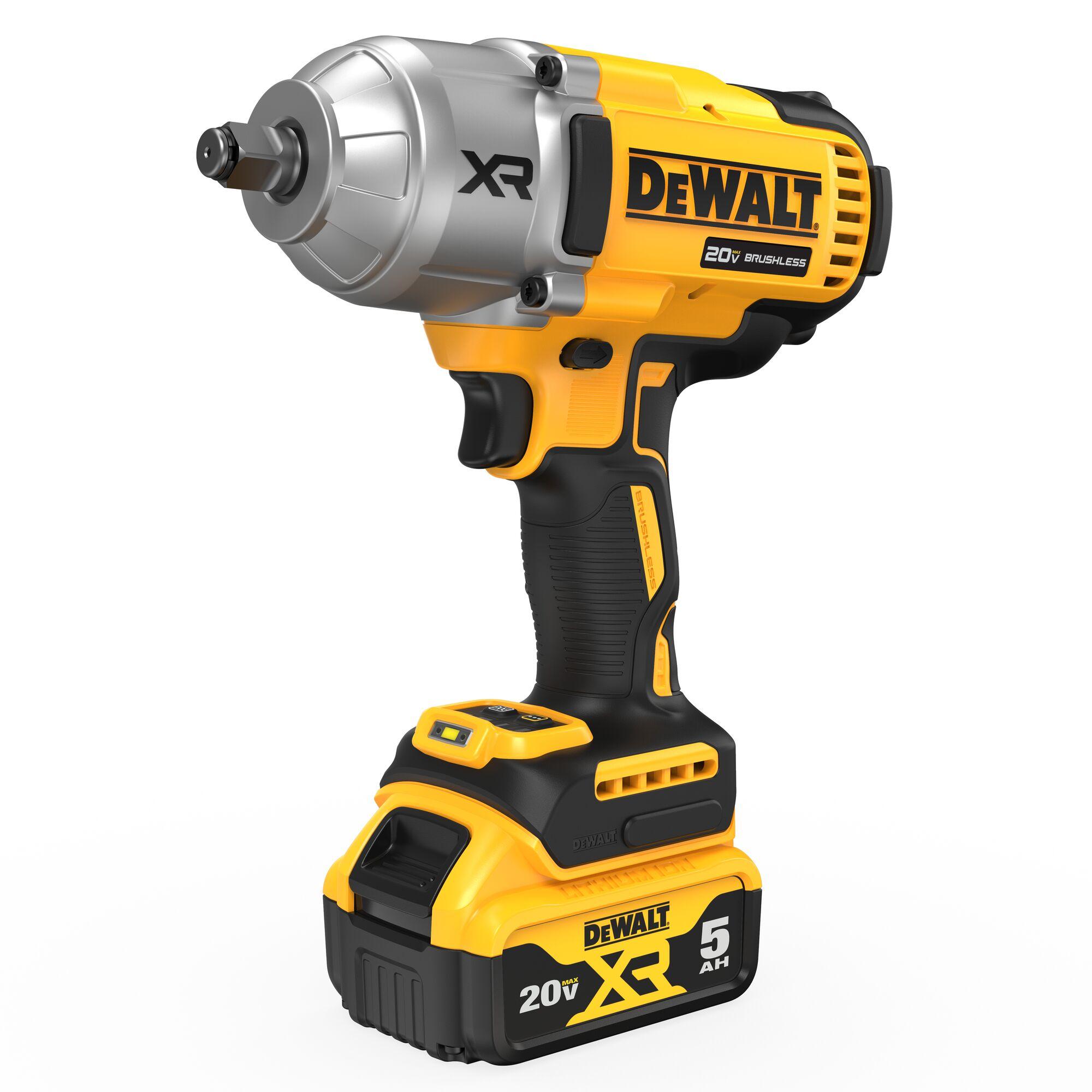 DeWALT® DCF900P2 Cordless Wrench, 1/2 in Drive Impact/Power Drive, 2200 bpm, 1200 in-lb Torque Rating, 20 VDC