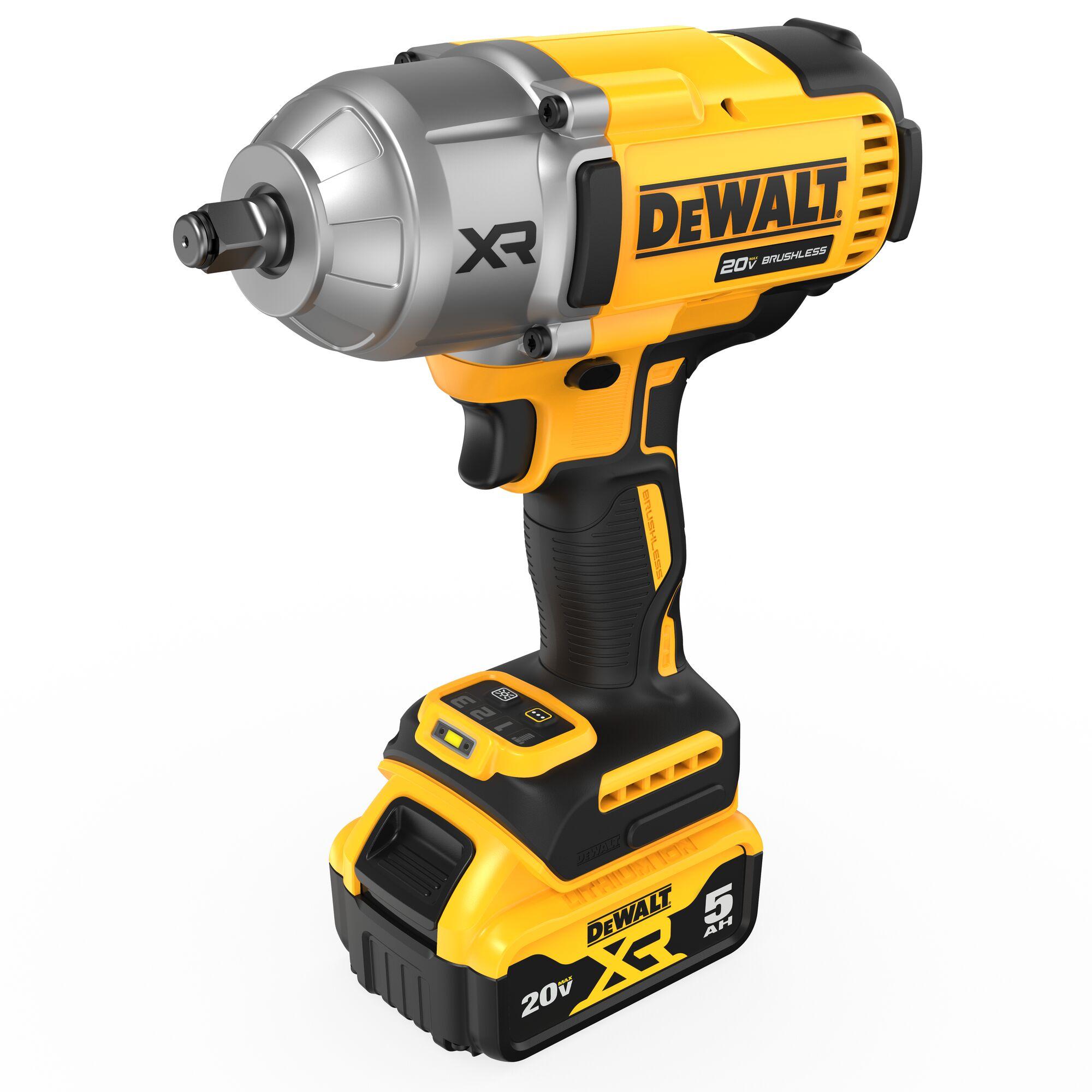 DeWALT® DCF900P2 Cordless Wrench, 1/2 in Drive Impact/Power Drive, 2200 bpm, 1200 in-lb Torque Rating, 20 VDC