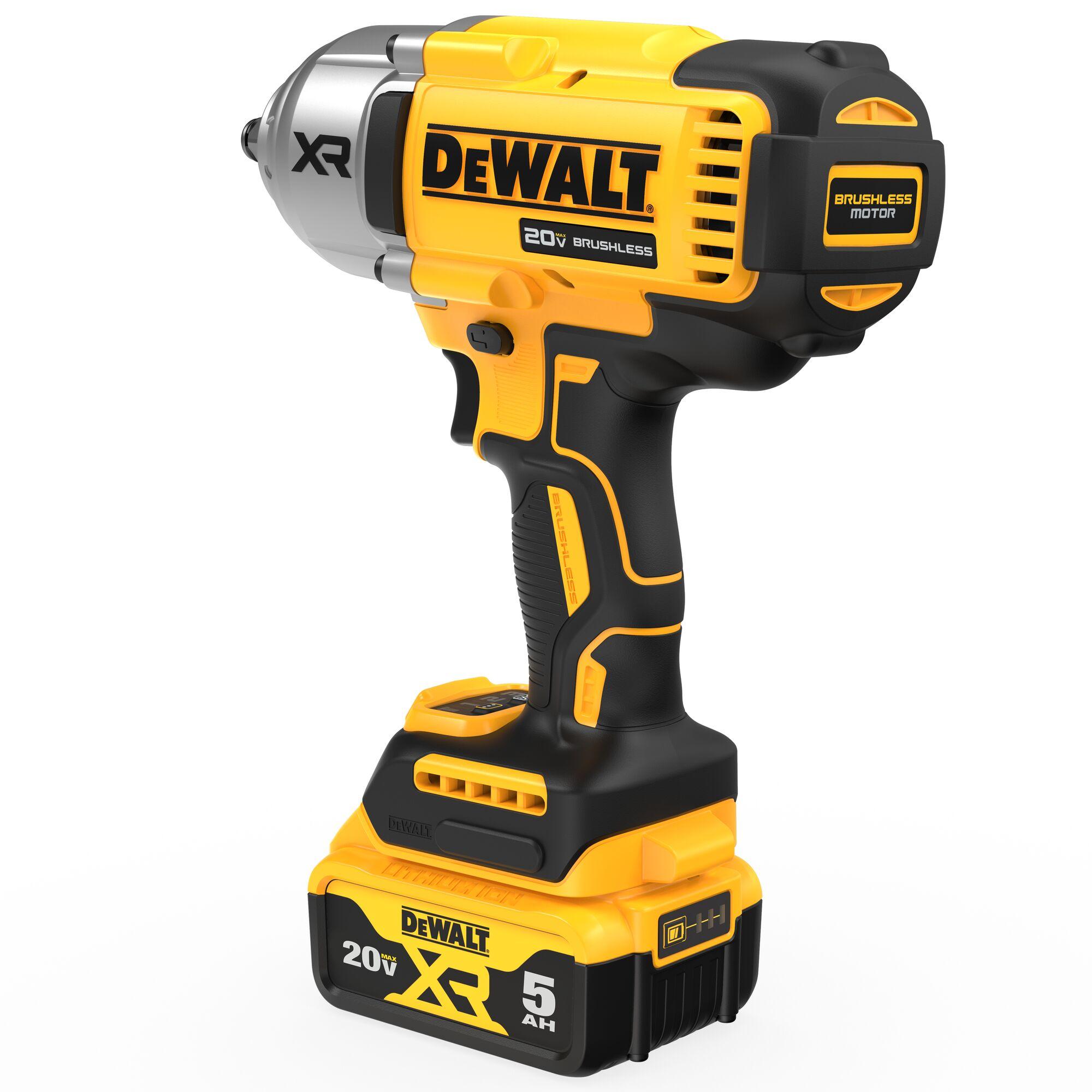 DeWALT® DCF900P2 Cordless Wrench, 1/2 in Drive Impact/Power Drive, 2200 bpm, 1200 in-lb Torque Rating, 20 VDC