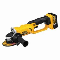 DeWALT® DCG412P2 Cordless Cut-Off Tool Kit, 4-1/2 in Dia Wheel, 5/8 in Arbor/Shank, 18 VDC, Lithium-Ion Battery, 2 Batteries, Trigger Switch