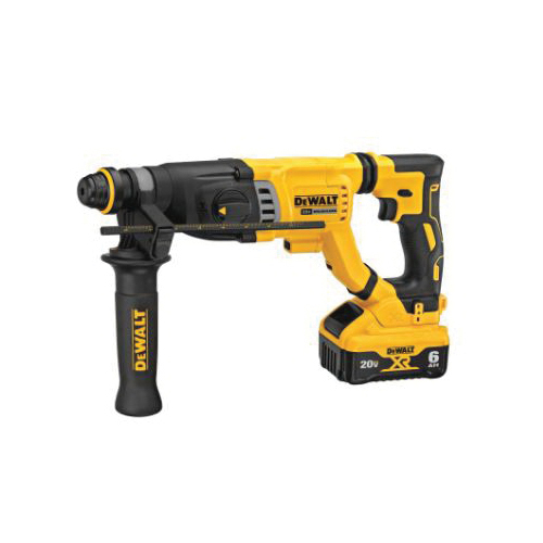 DeWALT® DCH263R2 Brushless Cordless Rotary Hammer Kit, 1-1/8 in SDS-Plus®/Keyless Chuck, 20 VDC, 0 to 1165 rpm No-Load, Li-Ion Battery