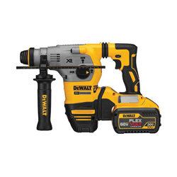 DeWALT® 20V MAX* DCH293X2 XR™ Brushless Cordless Rotary Hammer Drill, 1 in SDS Plus® Chuck, 20 V, 0 to 1000 rpm No-Load, Lithium-Ion Battery