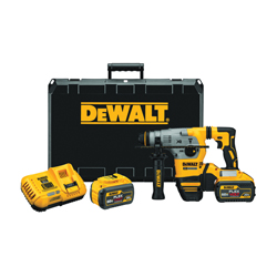 DeWALT® 20V MAX* DCH293X2 XR™ Brushless Cordless Rotary Hammer Drill, 1 in SDS Plus® Chuck, 20 V, 0 to 1000 rpm No-Load, Lithium-Ion Battery