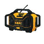 DeWALT® 20V MAX* FLEXVOLT™ DCR025 Cordless Bluetooth Charger Radio, 120 VAC/20/60 VDC, Li-Ion Battery, Tool Only