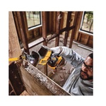 DeWALT® DCS369B ATOMIC 1-Handed Brushless Cordless Reciprocating Saw, 5/8 in L Stroke, 0 to 2800 spm, 20 VDC, 12-1/2 in OAL, Straight Stroke