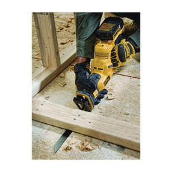 DeWALT® DCS387P1 Max® High Performance Cordless Reciprocating Saw Kit, 1-1/8 in L Stroke, 0 to 2900 spm, Linear Cut, 20 VDC, 14-1/2 in OAL