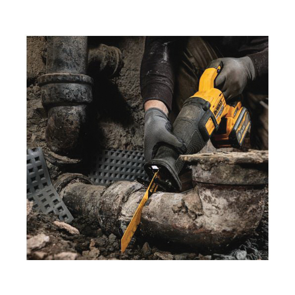 DeWALT® DCS389X2 Brushless Cordless Reciprocating Saw Kit, 1-1/8 in L Stroke, 0 to 3000 spm, 60 VDC, 17.725 in OAL, Straight Stroke
