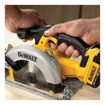 DeWALT® DCS391B Cordless Circular Saw, 6-1/2 in Dia Blade, 5/8 in Arbor/Shank, 20 VDC, 1-5/8 in at 45 deg, 2-1/4 in at 90 deg D Cutting, Lithium-Ion Battery, Left Blade Side