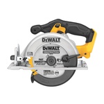 DeWALT® DCS391B Cordless Circular Saw, 6-1/2 in Dia Blade, 5/8 in Arbor/Shank, 20 VDC, 1-5/8 in at 45 deg, 2-1/4 in at 90 deg D Cutting, Lithium-Ion Battery, Left Blade Side