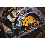 DeWALT® DCS573B Brushless Cordless Circular Saw, 7-1/4 in Dia Blade, 20 V, 2 in at 45 deg, 2-9/16 in at 90 deg D Cutting, Li-Ion Battery