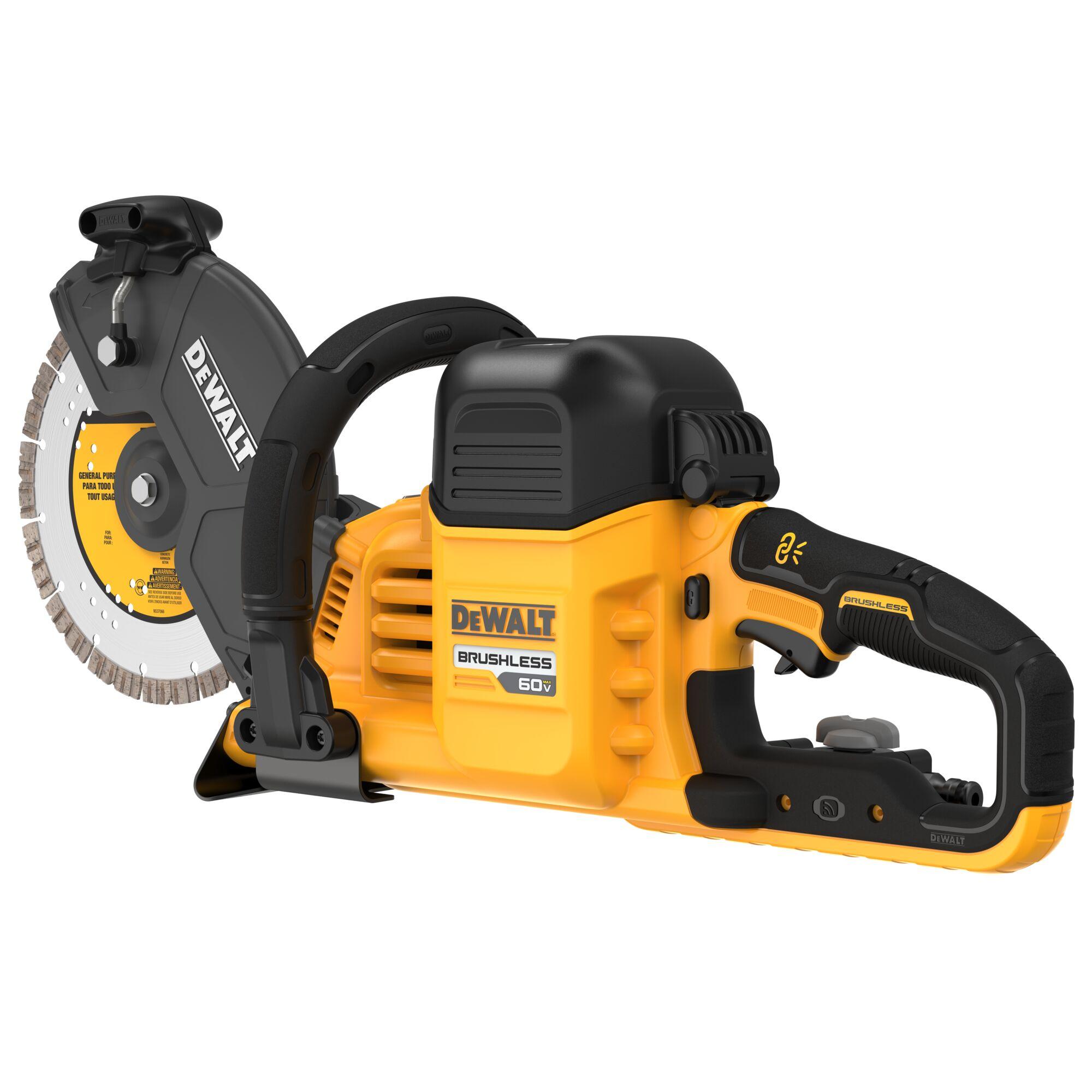 DeWALT® DCS692X2 Brushless Cordless Cutoff Saw, 9 in Blade, 3-1/4 in Cutting
