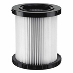 DeWALT® DCV5801H Reusable Wet/Dry Vacuum Replacement HEPA Filter, 4-61/64 in W x 4-13/16 in D x 4-61/64 in H, For Use With DCV580 and DCV581H Wet/Dry Vacuum, Plastic