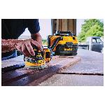 DeWALT® 20V MAX* DCW210B Random Orbit Cordless Sander, 5 in Dia Wheel, 20 VAC, 8000 to 12000 opm, Li-Ion Battery, Black/Yellow