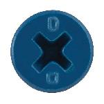 DeWALT® DFM12760 Screw Anchor, 1/4 in Dia, 1-1/4 in OAL, Phillips® Head Drive, Carbon Steel