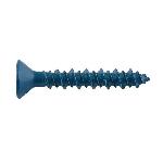 DeWALT® DFM12760 Screw Anchor, 1/4 in Dia, 1-1/4 in OAL, Phillips® Head Drive, Carbon Steel