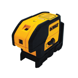 DeWALT® DW083CG Automatic Self-Leveling Horizontal/Vertical Projection Laser, 100 ft Measuring, +/-1/8 in at 30 ft Accuracy, +/-5 deg Auto Leveling, 3 Beams, AA Battery