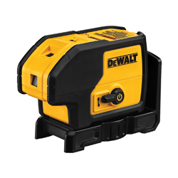 DeWALT® DW083K Electronic Self-Leveling Rotary Laser Level Kit, 100 ft Measuring, +/-1/4 in at 100 ft Accuracy, +/-4 deg Auto Leveling, 3 Beams