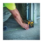 DeWALT® 12V MAX* DW089LG Auto-Leveling Cordless Line Laser Level Kit, 100 ft Measuring, +/-1/8 in Accuracy, 3 x 360 deg Auto Leveling, Battery