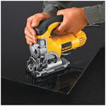 Black+Decker® DW331K Heavy Duty Jig Saw Kit, 120 VAC, 9-1/4 in OAL