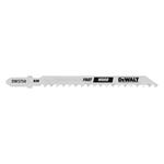 DeWALT® DW3760H High Performance Jig Saw Blade, 4 in L x 1/4 in W, 8 TPI, High Carbon Steel Body
