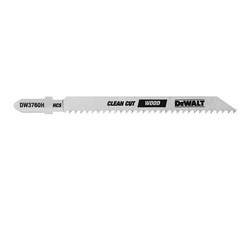 DeWALT® DW3760H High Performance Jig Saw Blade, 4 in L x 1/4 in W, 8 TPI, High Carbon Steel Body