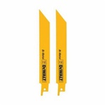 Black+Decker® DW4808 Straight Back Reciprocating Saw Blade, 6 in L x 3/4 in W, 14, Bi-Metal Body, Universal/Toothed Edge Tang